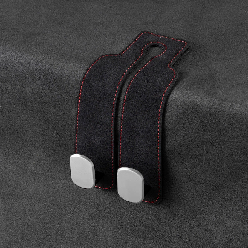 🚗 Nooit Meer Rondslingerende Spullen! Luxe 2-in-1 Autohaak & Telefoonhouder 📱