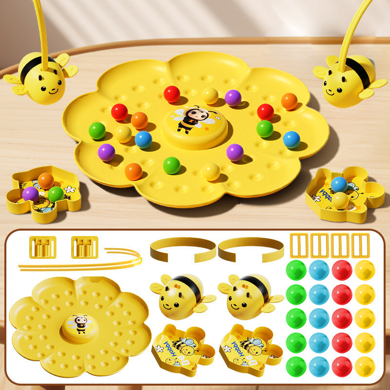 🐝 Pieni Mehiläinen - Magneettinen Helmien Keräilylelu Perheille