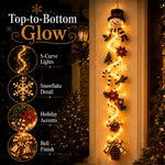 🎄 Breng De Kerstmagie In Huis! Verlichte Hangdecoratie Met Warme Gloei ⛄️
