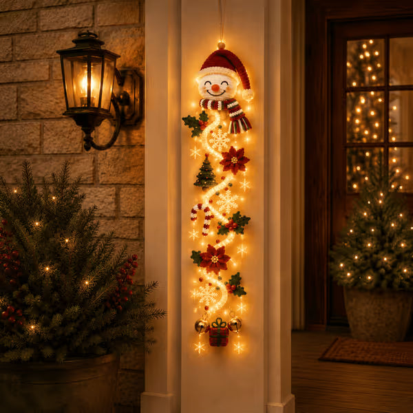🎄 Breng De Kerstmagie In Huis! Verlichte Hangdecoratie Met Warme Gloei ⛄️