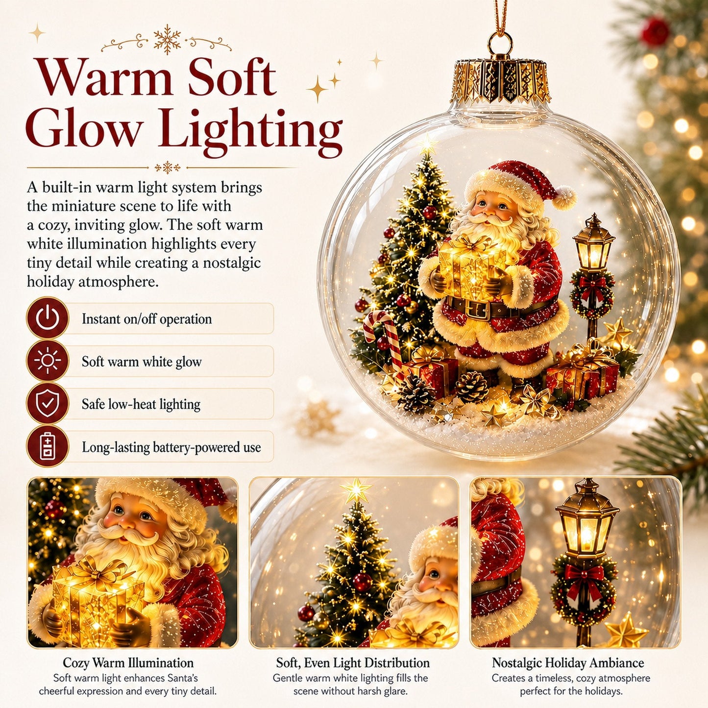🎅 Breng de Magie van Kerst in Huis met dit Verlichte Miniature Diorama! 🎄✨