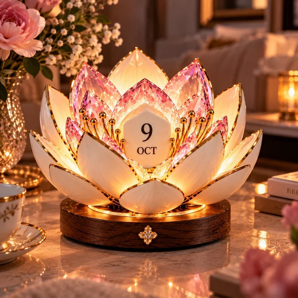 Bloeiende Eeuwige Kalender – Laat Je Dag Elke Ochtend Magisch Beginnen! 🌸