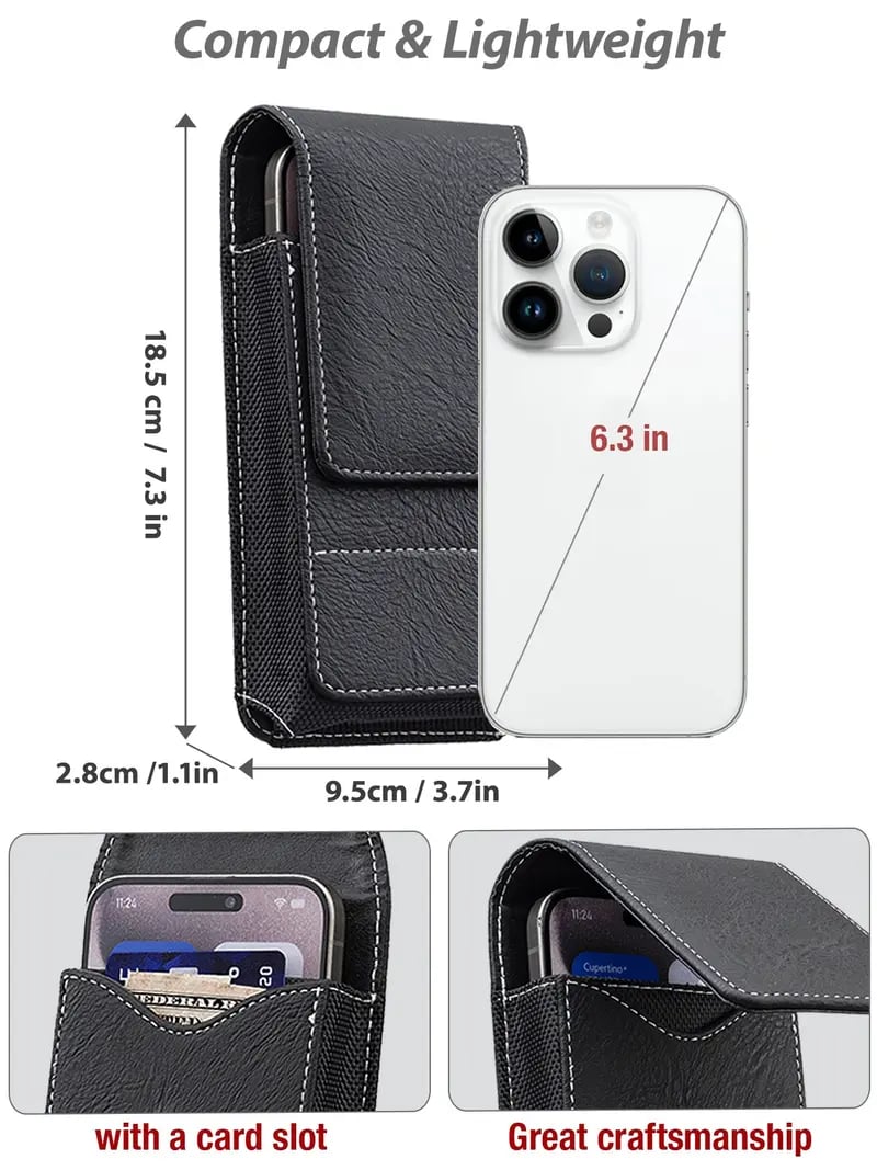 🛡️ Nooit meer een gevallen telefoon! Het tactische riemtasje voor werk & outdoor ✨