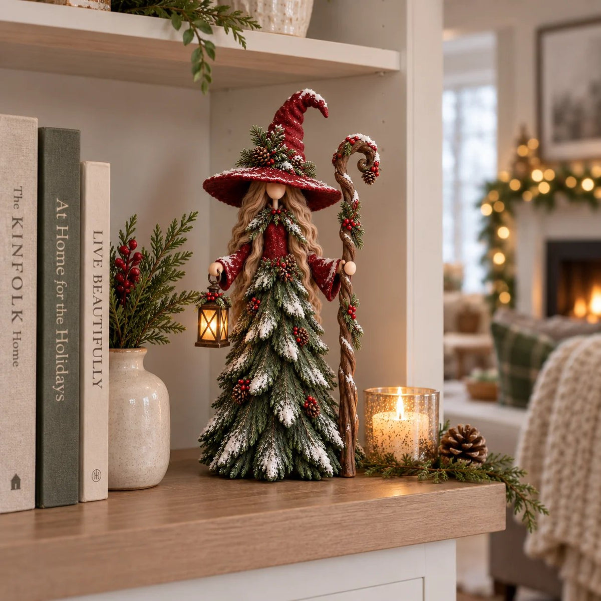🧙🕯️ Laat Je Huis Stralen Met Jouw Eigen Winterbos Beschermer ✨