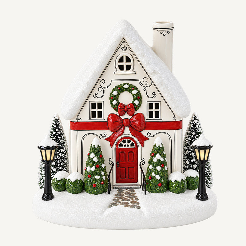 Mistletoe Lane Kersthuisje Diffuser – Breng Magische Kerstsfeer & Warmte In Huis! 🎄