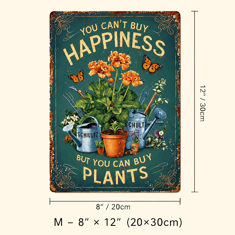 🌿 "Het Perfecte Plantenbord" – Breng Direct Sfeer, Humor & Geluk in Je Tuin!