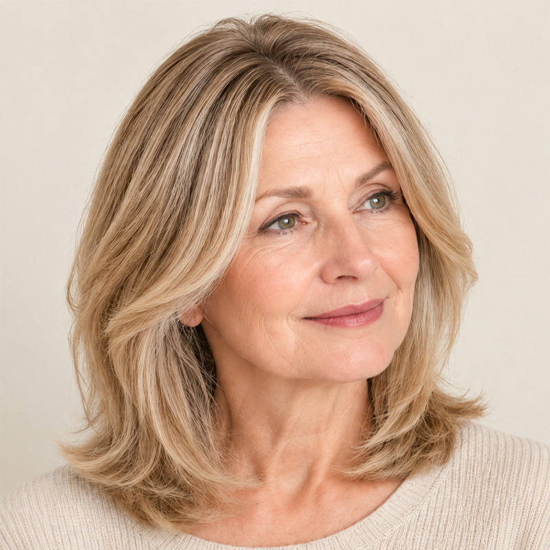 Natuurlijk Haar Topper – Direct Meer Volume & Onzichtbare Scheidingsdekking! ✨💖
