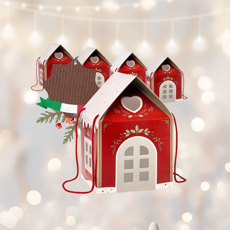 🎄 Het Betoverende Kersthuisje | Luxe Cadeaudoos & Herbruikbare Kerstdecoratie (33% KORTING)