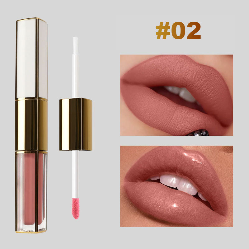💄 Vetinen kaksipäinen huulikiilto 💋