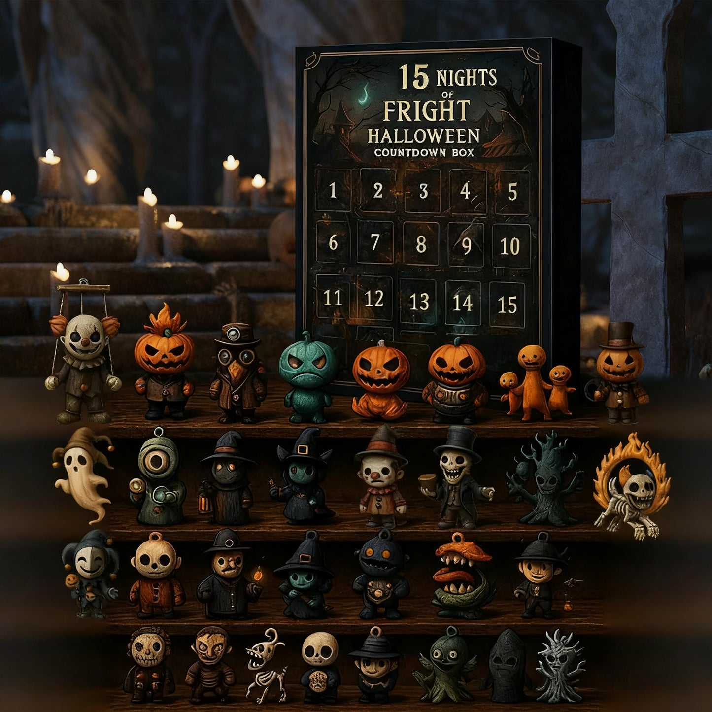 🎃 Laskenta Kalenteri 2025: 31 Päivää Nokkelaa Halloween Iloa -Arvoja! 🦇