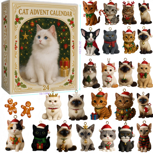 🎄 La Cat Lovers 2025 Adventtikalenteri – Täydellinen Joululahka Kissanystäville