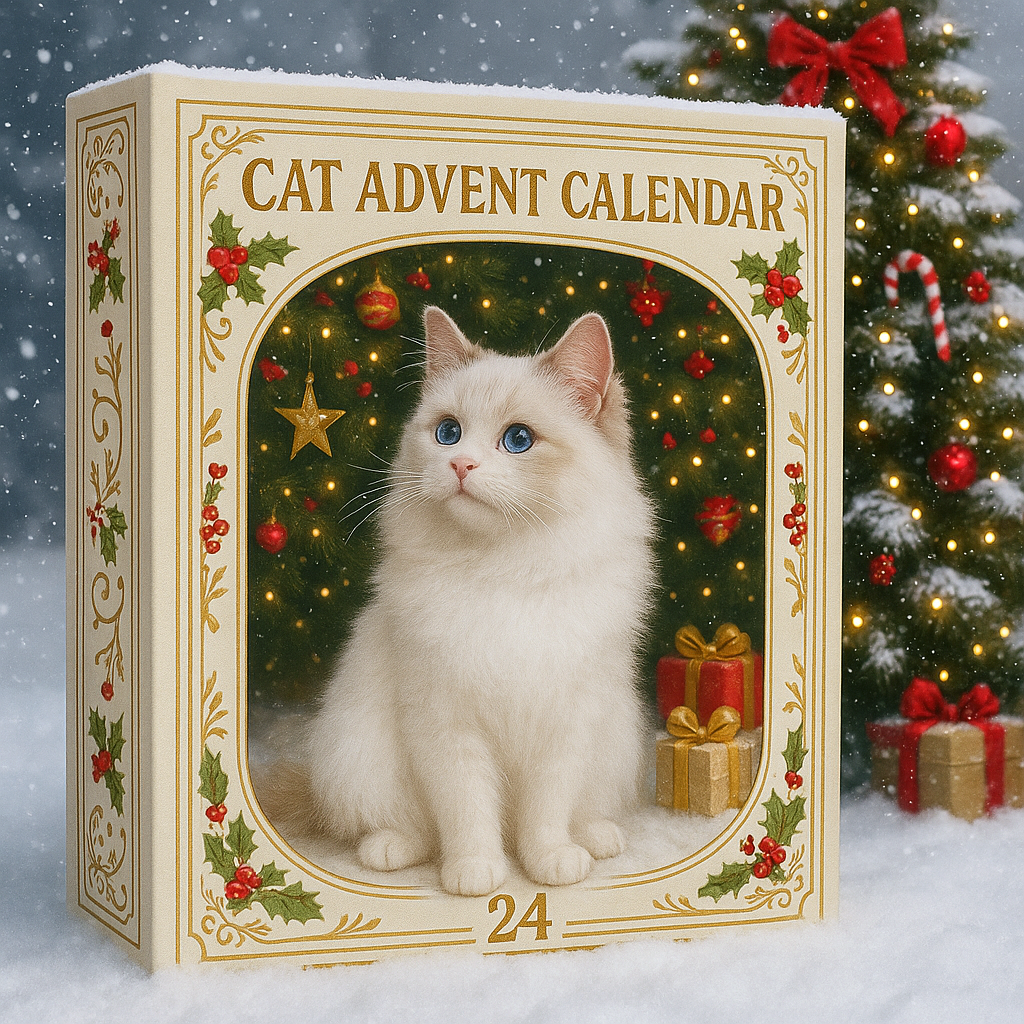 🎄 La Cat Lovers 2025 Adventtikalenteri – Täydellinen Joululahka Kissanystäville