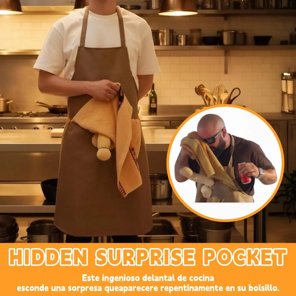 Grappig BBQ Chef Schort – Hilarische IJsbreker & Cadeautip voor Feestbeesten! 😂