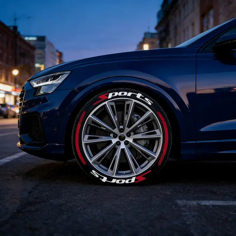 🏎️ 3D Premium Bandenstickers (4er-Set) — Geef je banden direct de ultieme racelook! 🔥