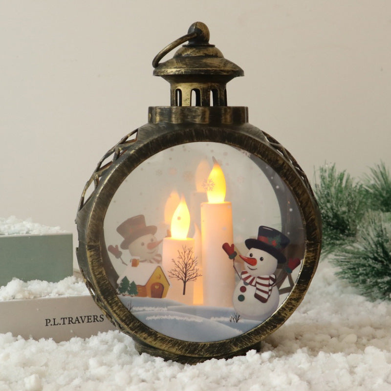 🎄 Retro LED-jouluyölamppu - joulukoriste ikkunaan ja pöydälle ✨