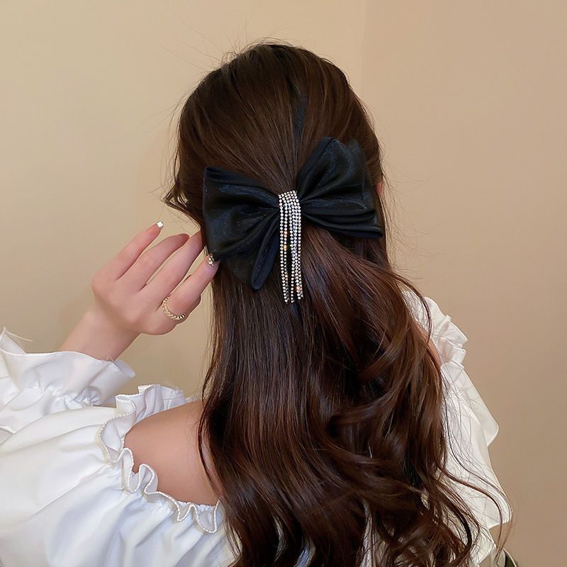 Elegantti rusettihiusklipsi – käsintehty akryylinen hainklipsi rusettikuviolla 🎀