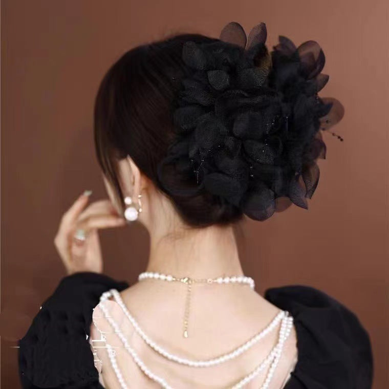 Elegantti rusettihiusklipsi – käsintehty akryylinen hainklipsi rusettikuviolla 🎀