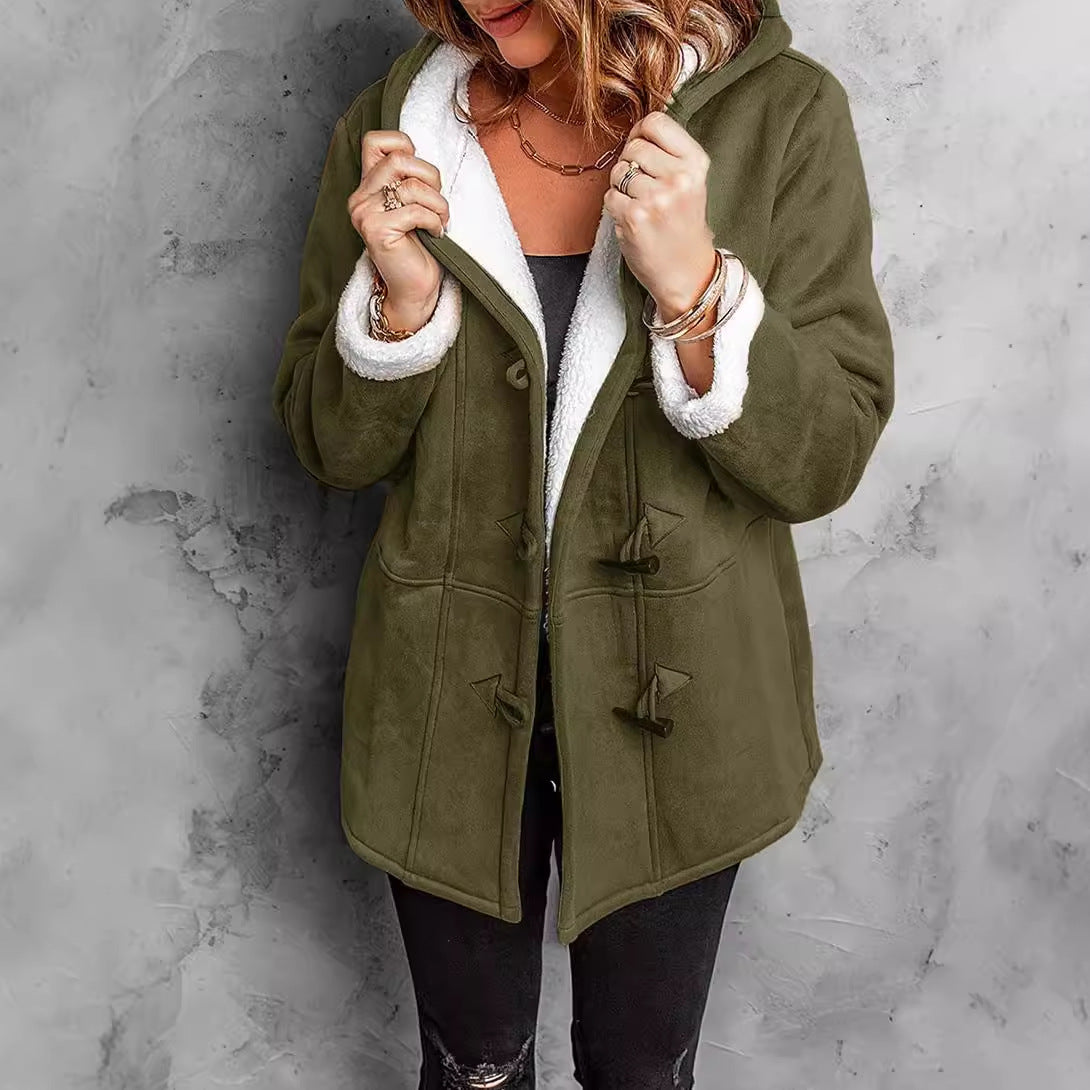🍂🧥 Syksyn Lämpö — Naisten Keski-Pitkä Trenchcoat: Tyylikäs & Käytännöllinen 🌟