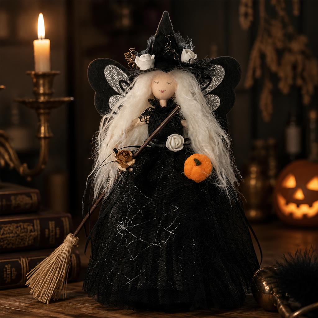 Onweerstaanbaar Schattig: Betoverende Heksenpop Decoratie Voor Een Magisch Huis 🧙‍♀️
