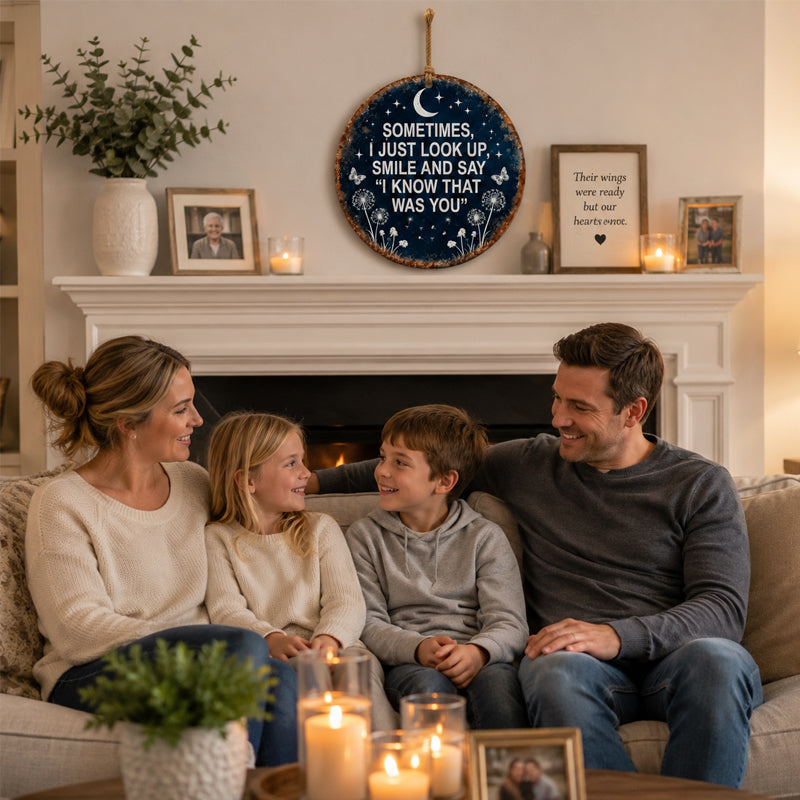 "Ik weet dat jij het was" – Teken van Liefde & Herinnering voor je Tuin 🌙
