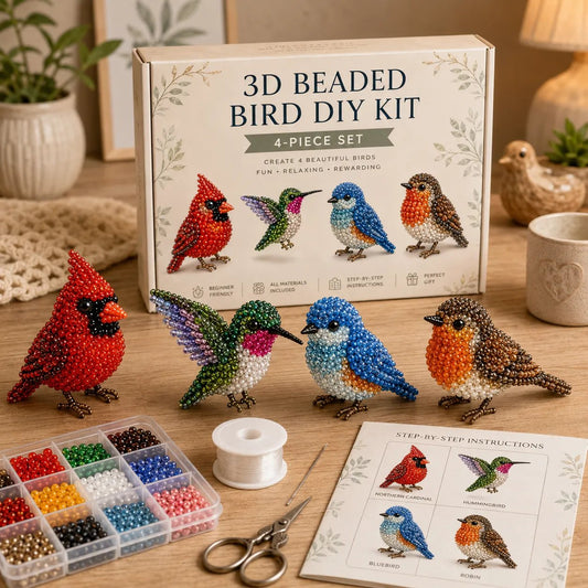 🎁 Hét Meest Creatieve Cadeau Van Dit Jaar: Breng Zelf 4 Schattige 3D-Kralendiertjes Tot Leven! 🐰