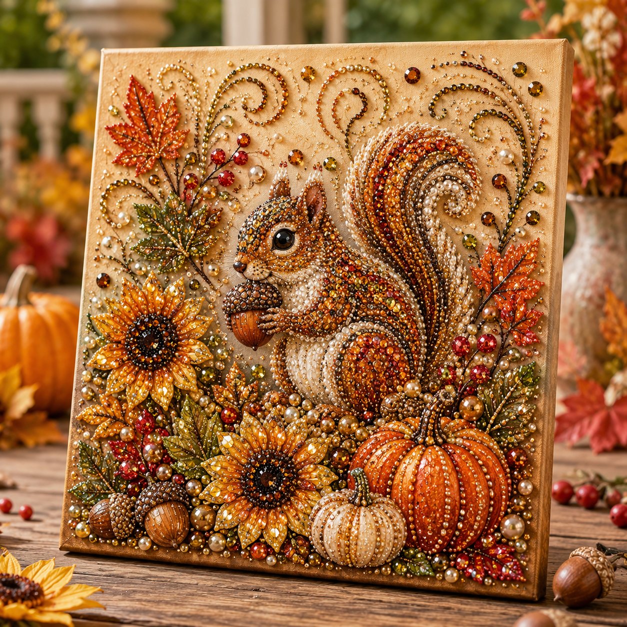 🍂✨ Abschalten & Genießen: Gestalten Sie Ihr Eigenes Funkelndes Herbst-Meisterwerk für Ein Gemütliches Zuhause! 👨‍👩‍👧‍👦