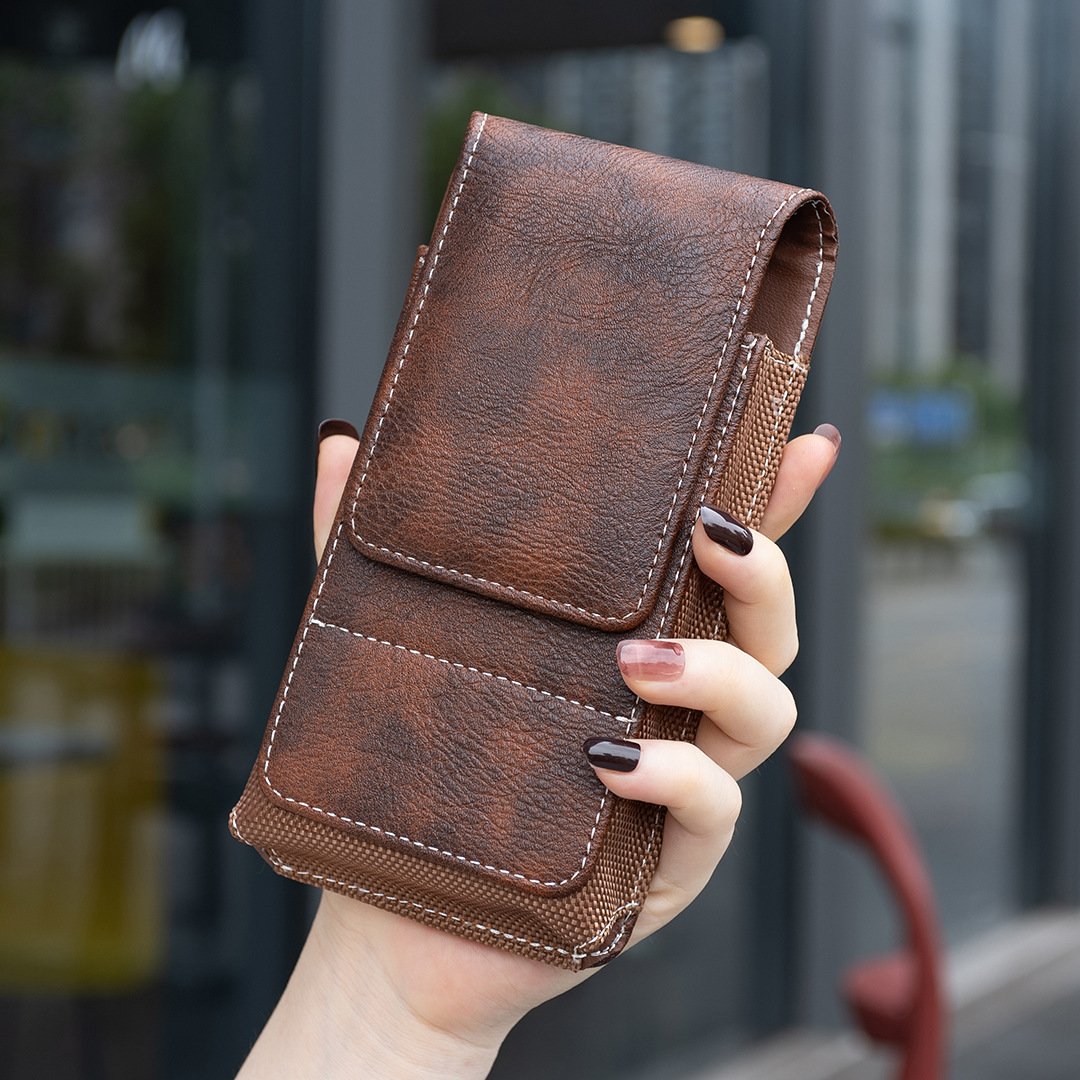 🛡️ Nooit meer een gevallen telefoon! Het tactische riemtasje voor werk & outdoor ✨