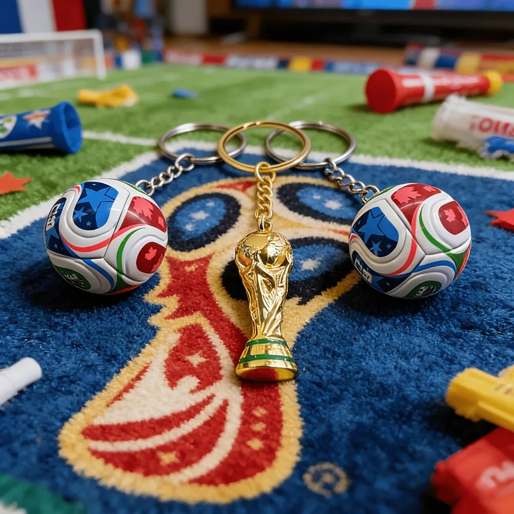 ⚽ Herdenkingssleutelhanger Voetbaltoernooi 2026 — Claim Jouw Stukje Geschiedenis! 🏆🔥