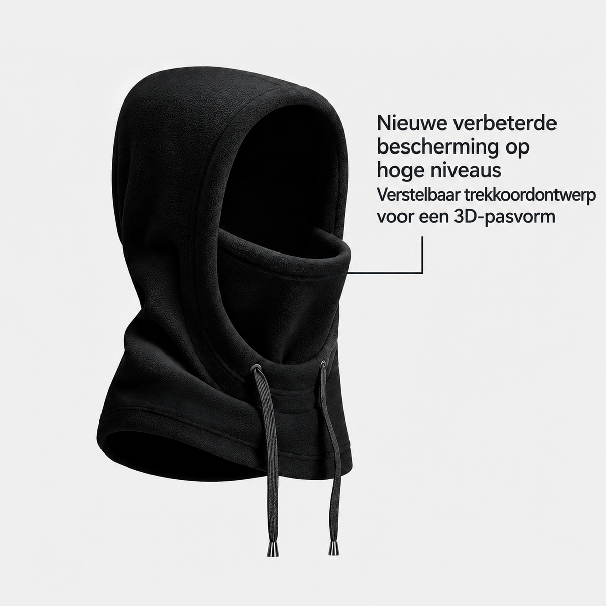 ⛷️ Warme Winter Ski-Balaklava – Dubbellaagse Fleece, Winddicht & Nooit Meer een Beslagen Bril! ❄️✨