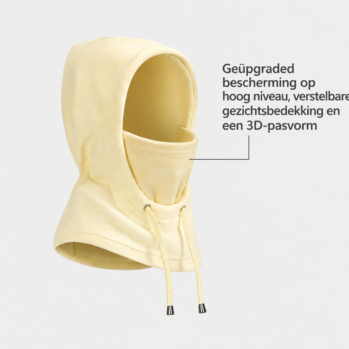 ⛷️ Warme Winter Ski-Balaklava – Dubbellaagse Fleece, Winddicht & Nooit Meer een Beslagen Bril! ❄️✨