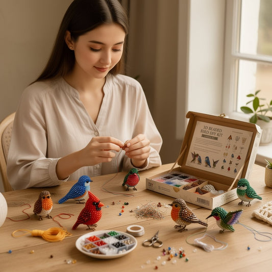 🎁 Hét Meest Creatieve Cadeau Van Dit Jaar: Breng Zelf 4 Schattige 3D-Kralendiertjes Tot Leven! 🐰