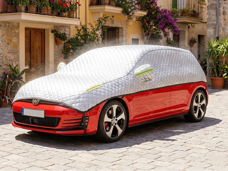 4-Seizoenen Autohoes – Bescherming Tegen Zomerhitte & Wintervorst!