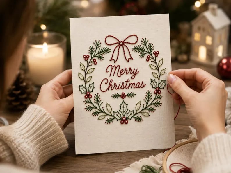 Creëer Warmte & Magie Met Jouw Eigen Kerstkaarten 🕯️