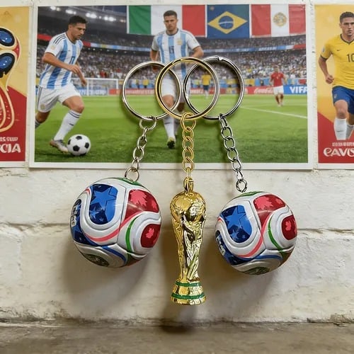 ⚽ Herdenkingssleutelhanger Voetbaltoernooi 2026 — Claim Jouw Stukje Geschiedenis! 🏆🔥