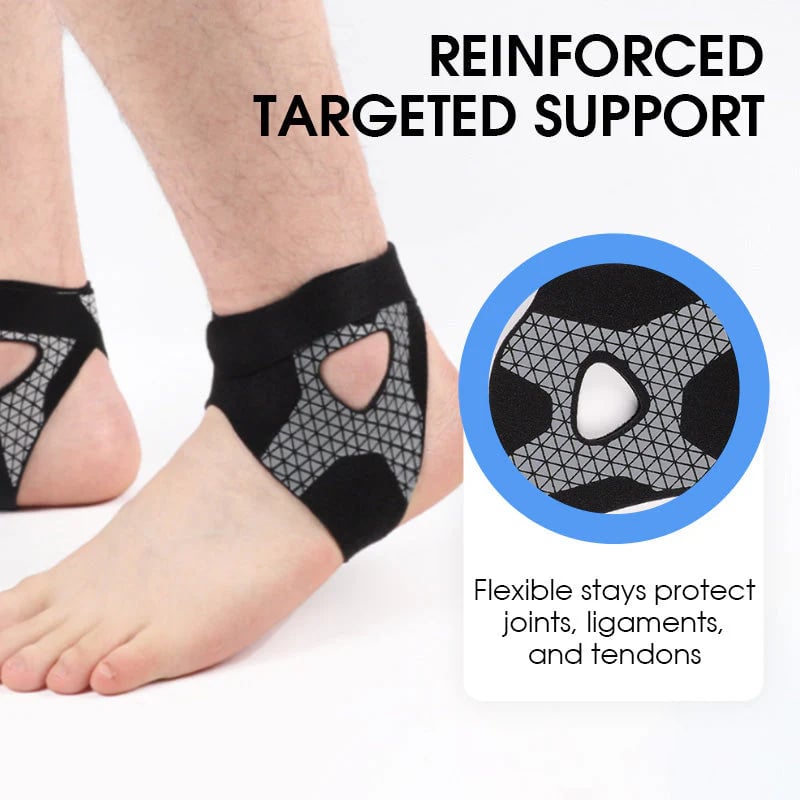 🏆 Krijg je stabiliteit terug – Professionele elastische enkelbandage voor pijnvrij bewegen