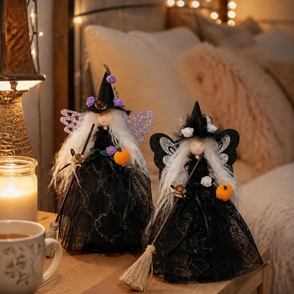 Onweerstaanbaar Schattig: Betoverende Heksenpop Decoratie Voor Een Magisch Huis 🧙‍♀️