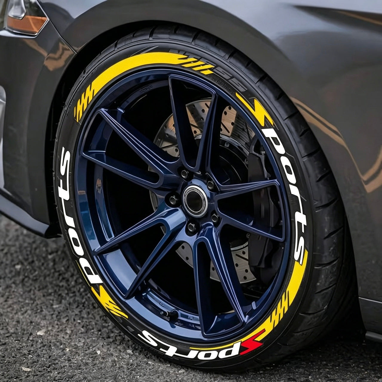 🏎️ 3D Premium Bandenstickers (4er-Set) — Geef je banden direct de ultieme racelook! 🔥