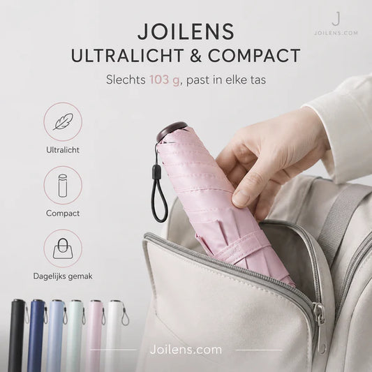 ✨ Zeg vaarwel tegen bulky paraplu's – Ultra-lichte zon- en regenbescherming voor onderweg! ✨