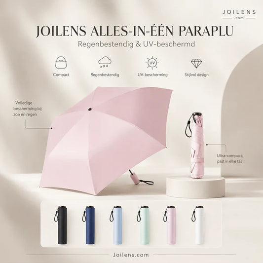 ✨ Zeg vaarwel tegen bulky paraplu's – Ultra-lichte zon- en regenbescherming voor onderweg! ✨