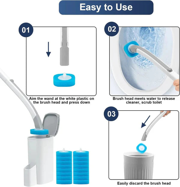 ⏳Hot Sale 50% KORTING💧Wegwerp Toiletreinigingssysteem – Hygiënisch Schoon Zonder Handen Vies te Maken