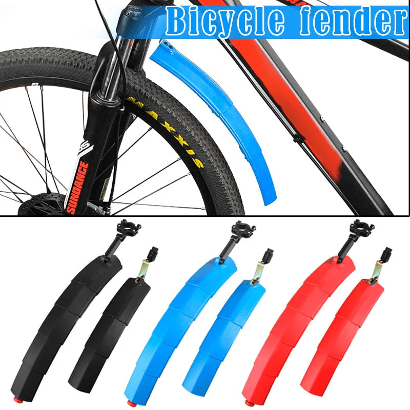 🚴‍♂️ Inklapbaar fietsspatbord • Snel te bevestigen | Houdt je droog en schoon