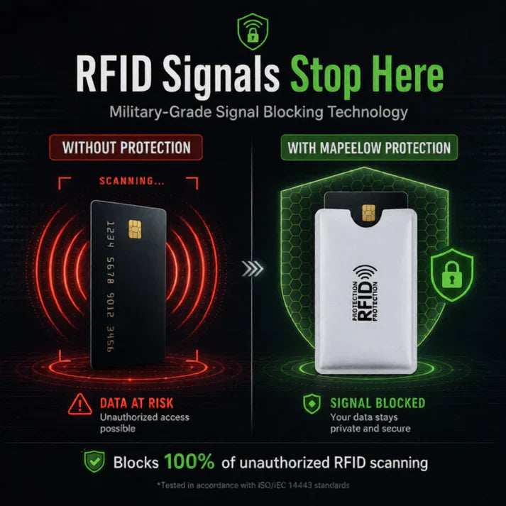 🔥50K+ VERKOCHT | 1 kopen 2 gratis🔒RFID Blokkerende Kaarthoesjes, Bescherm Tegen Kaartdiefstal💳