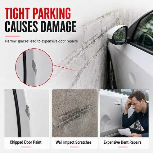 🛡️ Universele Autodeur Beschermstrip – Nooit Meer Dure Lakschade!