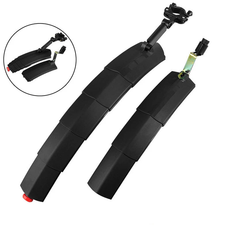 🚴‍♂️ Inklapbaar fietsspatbord • Snel te bevestigen | Houdt je droog en schoon