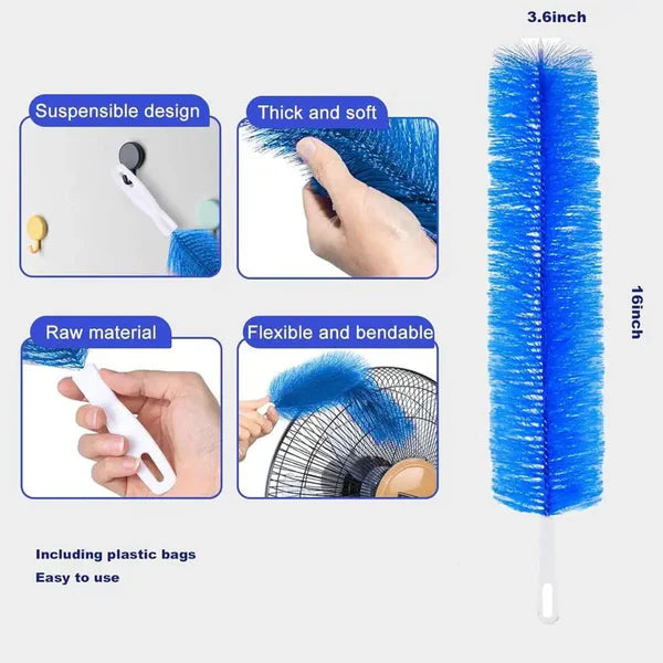 🤧💨 Stof allergie? Deze borstel vangt alles, ook wat je niet ziet! Buigbare microvezel stofverzamelaar – adem weer vrij! 50% KORTING!