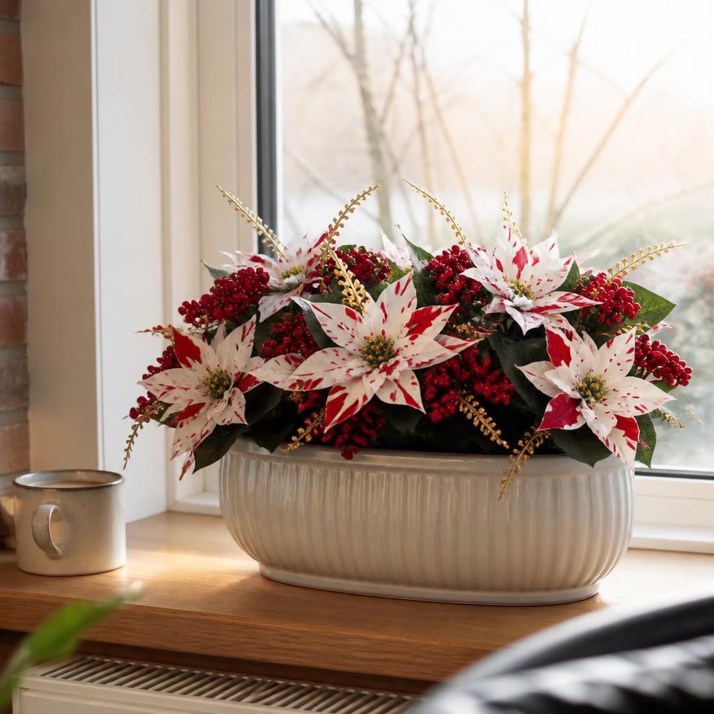 🌸 Geen Groene Vingers Nodig: Geniet Het Hele Jaar Door van een Bloeiende Tuin & Balkon | Luxe Kunstklimwinde ✨