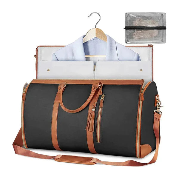Premium 2-in-1 Kledingtas & Plunjezak — 100% Kreukvrij Reizen Zonder Sjouwen ✈️