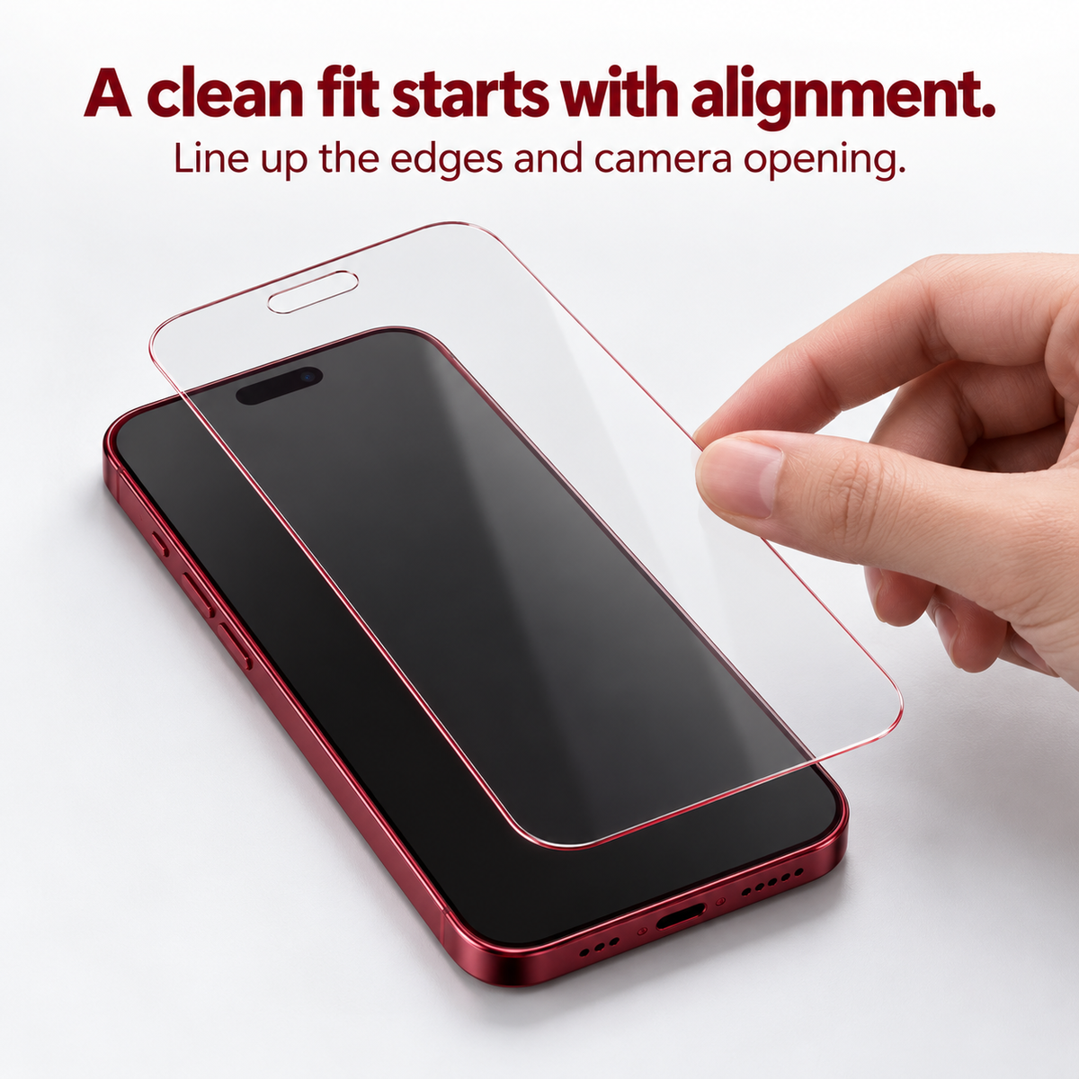 📱 Screen Protector met Installatietray – Privacy & HD Glas, In 5 Seconden Perfect Zonder Bubbels! 🔒