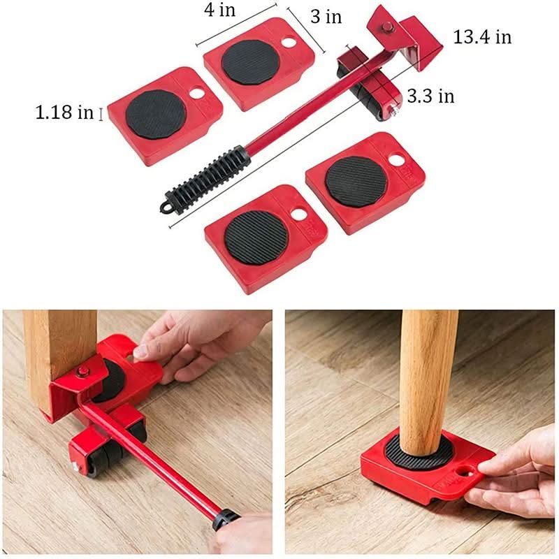 Meubelverhuisgereedschap Set – Verplaats Zware Meubels In Je Eentje Zonder Rugpijn! 📦