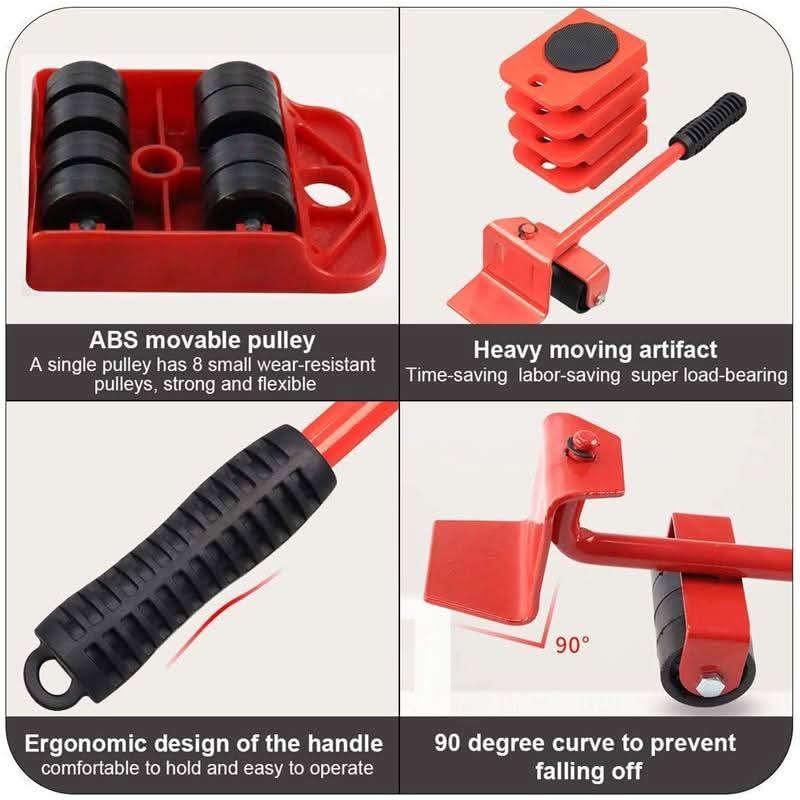 Meubelverhuisgereedschap Set – Verplaats Zware Meubels In Je Eentje Zonder Rugpijn! 📦